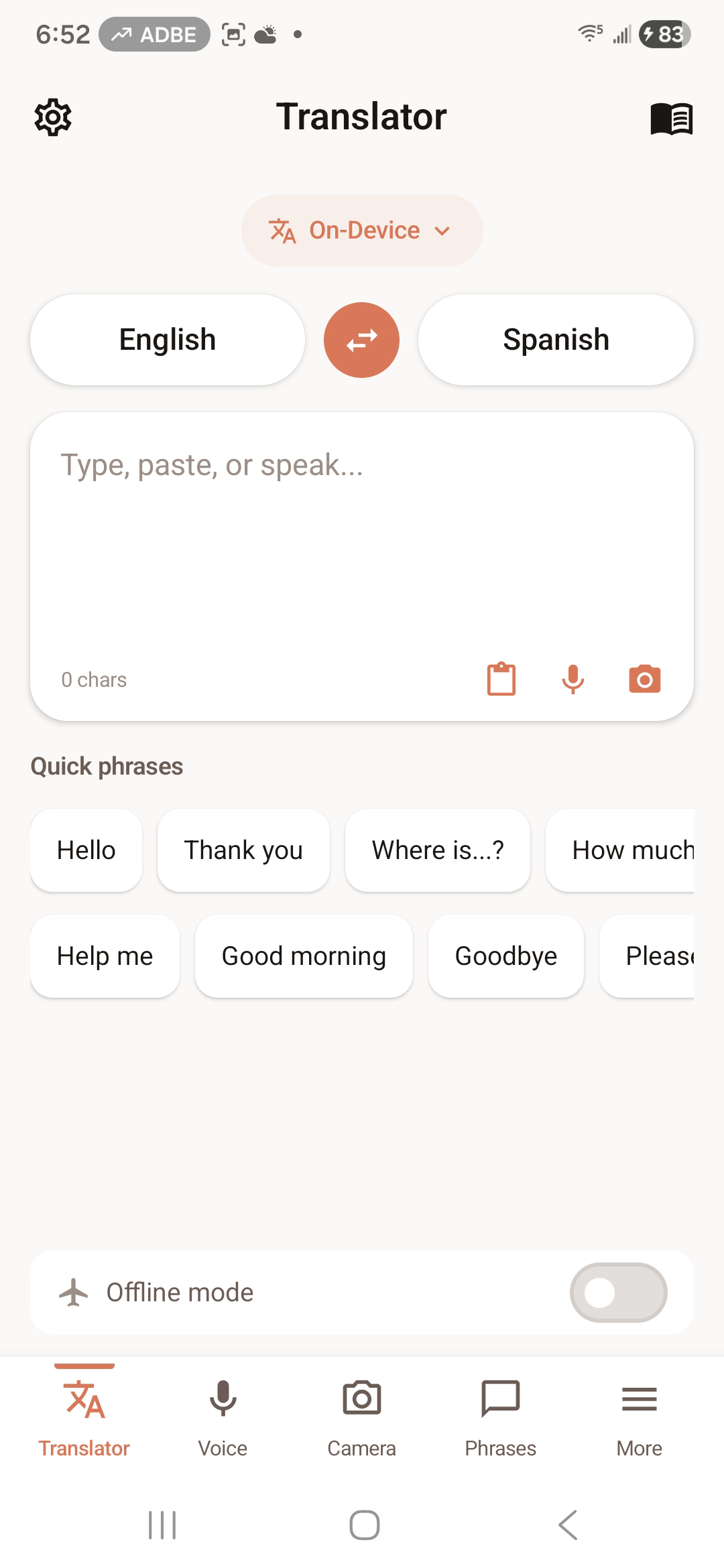 AI Translate Android App